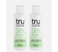 2x Tru zone Cream Peroxide 9% 30 Volume 250ml *Formulated To Improve Mixability*