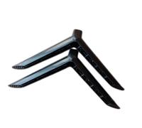 2x TV Stand Base Accessories Rosthar Portable Spare Parts Easy Installation Professional TV Stand, Length 18.5cm