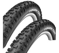 2x TYRES Schwalbe 26x2.25 Tough Tom (Pair) MTB Mountain Bike Cycle Tyres 26"