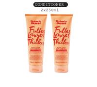 2x Umberto Giannini FULLER LONGER THICKER Conditioner Anti Hair Fall 2x250ml