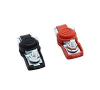 2x Universal 12V / 24V Battery Terminals Clamp Car Battery Terminal Connectors Quick Release
