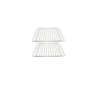 2x Universal Adjustable Oven Cooker Shelf Rack Grill 360mm To 460mm