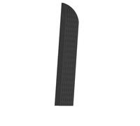 2X Universal Robot Vacuum Sweeper Sill Bar Step Ramp Climbing Mat Vacuum Cleaner Replacement Accessories Black
