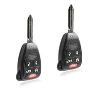 2X USARemote Key Fob Replacement for 2005 2006 2007 2008 2009 2010 2011 2012 2013 2014 Chrysler 200 300 Aspen Sebring Dodge Avenger Durango Jeep Commander Grand Cherokee Liberty 5-Button (OHT692427AA)