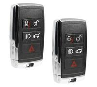 2X USARemote Key Fob Replacement Keyless Entry Remote for 2010 2011 2012 2013 2014 2015 2016 2017 2018 2019 2020 Jaguar XE F-Pace F-Type XF XJ Land Rover Range Rover Evoque Sport 5-Button (KOBJTF10A)