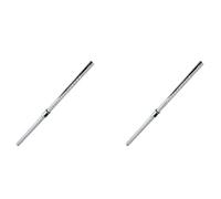 2X Vacuum Cleaner Stainless Steel Tube ,Compatible for Karcher, WD2 WD3 WD4 WD5 NT18 NT20 NT25 NT30 NT38 Telescopic Rod Extension Tube,Replacement Parts