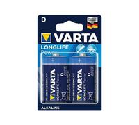 2x VARTA Longlife Power Mono D LR20 1.5V Alkaline Batteries