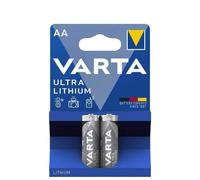 2x VARTA Ultra Lithium AA 1.5V Batteries LR6 FR14505 Longlife