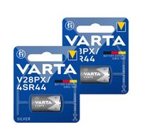 2x Varta V28PX 4SR44 6.2V Lithium Camera Remote Batteries Made in Germany
