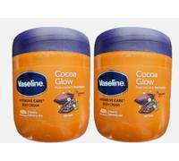 Vaseline Intensive Care Body Cream Cocoa Glow (Pack of 2) 400ml each