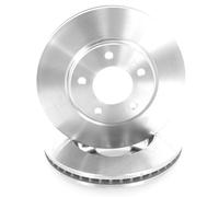 2x Ventilated Brake Disc Front Right=Left GH-409321