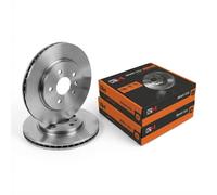 2x Ventilated Brake Disc Rear Right=Left GH-423674