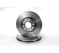 2x Ventilated Brake Discs Front for OPEL VECTRA C 2002-, SAAB 9-3 2002-