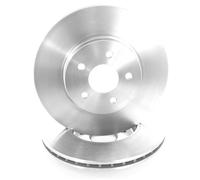 2x Ventilated Brake Discs Front Right and Left for FORD MONDEO III 2000-