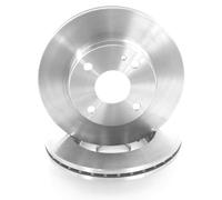 2x Ventilated Brake Discs Front Right and Left for MAZDA 323 BA 1.5 1994-