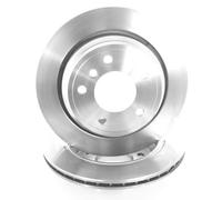 2x Ventilated Brake Discs Rear Right and Left for BMW 5 E39 1996- 298mm