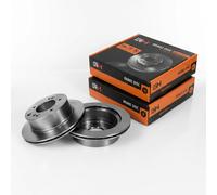 2x Ventilated Brake Discs Rear Right and Left for Kia Sorento 2002- 315mm