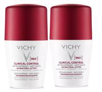 2X VICHY Clinical Control Detranspirant-Anti-Odeurs 96H 50ml