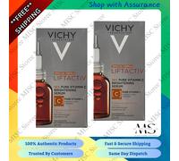 2x Vichy LiftActiv New Formula Pure 16% Vitamin C Serum 20ml - New