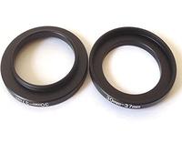 2x Video Camera Lens Connector Adapter Size 30-37mm Step Up Rings 30mm To 37mm Filter Conversion Connect-ing Screws Focus Digital Photo Film Attachment Fix-Ing Photograph Parts Accessories
