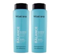2X VITALCARE Shampoo ANTI-OILY Hair SEBO BALANCE 500ml BRAND NEW - Pack of 2