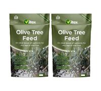 2x Vitax Organic Olive Tree Fertiliser Plant Feed - Boosts Fruiting & Dense Foliage