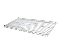 2X Vogue Wire Shelves 1525X457mm Nickel Chrome Basket Storage Rack Shelf