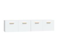 2x Wall Cabinets Engineered Wood Storage Cabinet Multi Colours/Sizes vidaXL