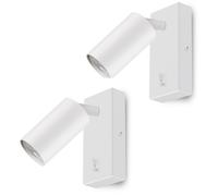 2x wall lamp moving wall sconce GU10 7W bulbs