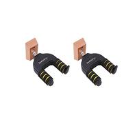 2X Wall Mount Guitar Hanger Automatic Locking Guitar Racks Wall Hanger Hook Holder for Acoustic Guitar Ukulele