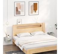 2x Wall-Mounted Bedside Cabinets Concrete Grey 35x35x20cm Engineered Wood Shelf