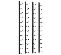 2x Wall Wine Racks 12 Bottle Display Drink Holder Storage Cabinet Shelf vidaXL