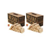 2X Warma Premium Kindling Wood Kiln Dried Bbq Fire Burner 3Kg