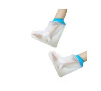 2x Watertight Foot Protector Bathing Waterproof Cover Shower Foot Rest Cast Covers for Shower Leg