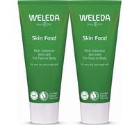 2x Weleda Skin Food For Dry And Rough Skin 75ml Lotion Moisturiser - Twin Pack