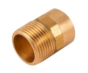 2X Westco 22mm x 3/4" Copper Compression C x MI Adaptor EF3 Brass Male Iron Fitting for Water and Heating Pipe Connections