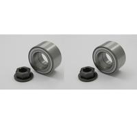 2X Wheel Bearings Front Mazda 2 2003-