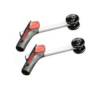 2X Wheelchair Brackets 22mm Anti Tipping Device for Regular 7/8 Inch Tube Frame Quick Setup Tools Complimentary Ottobock Compatible Wheelchair Supports