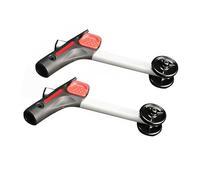2X Wheelchair Brackets 22mm Anti Tipping Device for Regular 7/8 Inch Tube Frame Setup Tools Complimentary Heavy Duty Wheelchair Reinforcement