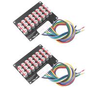 2X Whole Group Balancer 8S 5A Active Lithium Lipo Lifepo4 Battery Equalizer Transfer Capacitor BMS Board