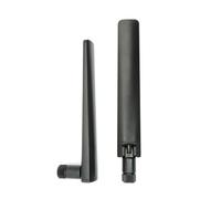 2x WiFi 6E Tri-Band Antenna 10dBi 2.4GHz/5GHz/5.8GHz High Gain MIMO RP-SMA Male for WiFi Router, PCIe Card, Wireless Adapter, Security Camera, ASUS/TP-Link/Netgear, External Omnidirectional Antenna