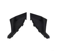 2X Wiper Side Cowl Extension Cover For Mitsubishi for OUTLANDER 13-21 ABS Black Wear Resistant Durable-Replacement Parts Easy Install