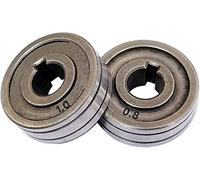 2X Wire Feed Drive Rollers Roll Wheels 30 * 10 * 10mm Fit for SSJ-29A SSJ29 Wire Feeder MIG MAG Welders Guide Equipment (0.8/1.0mm)
