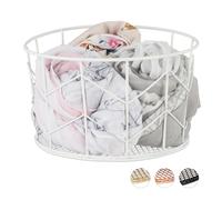 2x Wire Mesh Storage Basket Versatile Fruit Bowl Bread Metal Kitchen Accessory