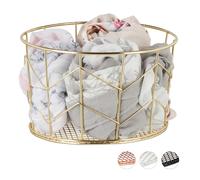 2x Wire Mesh Storage Basket Versatile Fruit Bowl Bread Metal Kitchen Accessory