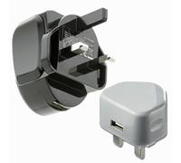 2x Wireless Speaker Power Adapters Compatible with Steepletone Houston, SoHo, etc. Pack of TWO to Power or Chg BOTH Speakers (Correct Voltage/Amperage). Safety Approved Plug Type G - USB