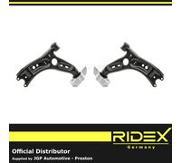 2X Wishbone Control Arms Bush & Bracket - Front Left Right - VW Passat CC Tiguan