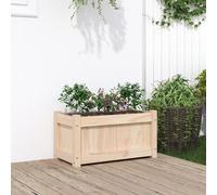 vidaXL Garden Planter Flower Pot Outdoor Planter Box Plant Pot Solid Wood Pine