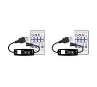 2X WS2811 WS2812B LED Controller Bluetooth Music 28Keys Remote Control for Individual Addressable RGB Strip Light USB 5V