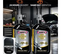 2x Wynns Diesel Particulate Filter DPF Cleaner Professional Regenerator 28392 +M